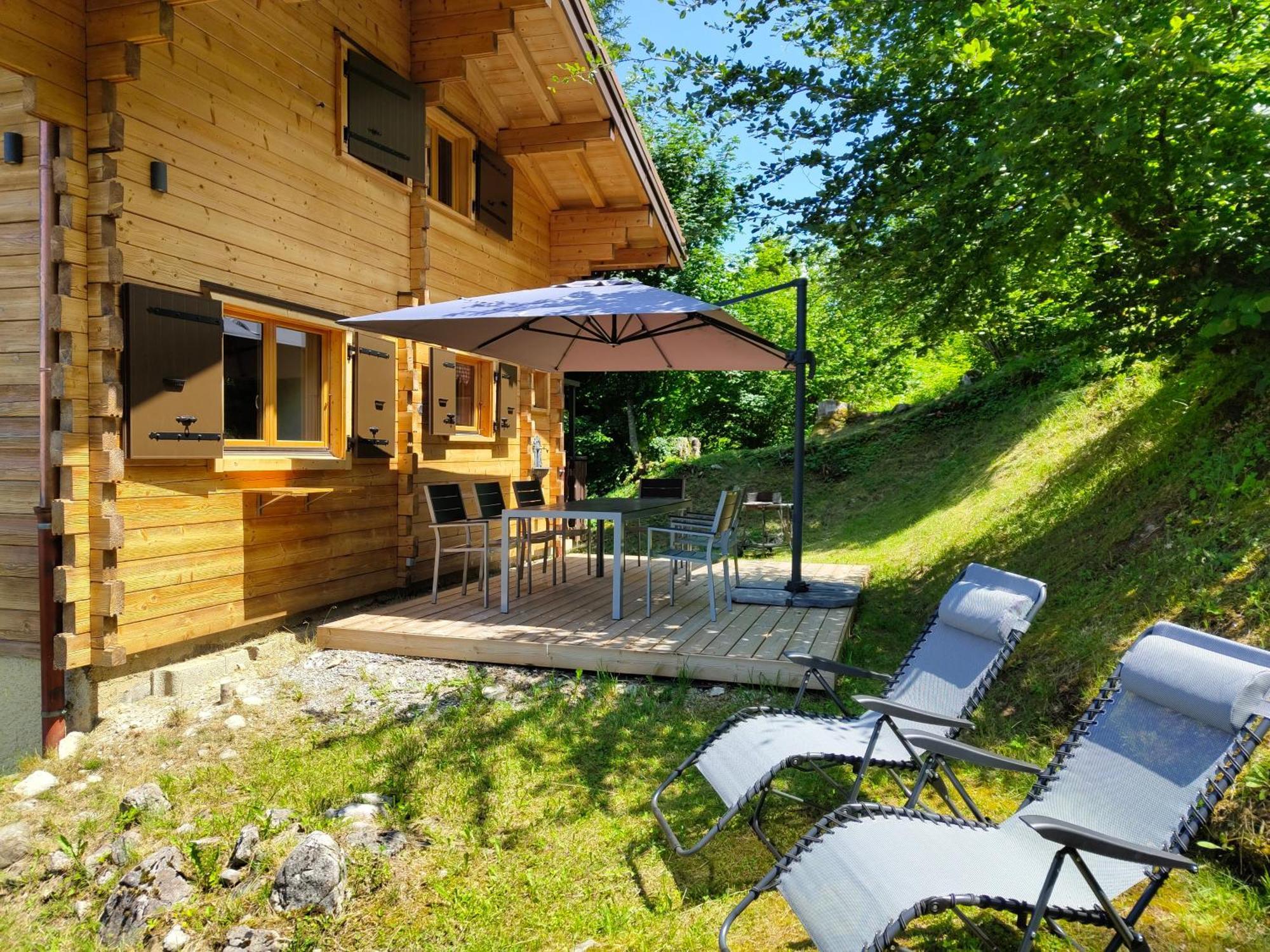 Chalet La Trouvaille Thollon-les-Memises Eksteriør billede